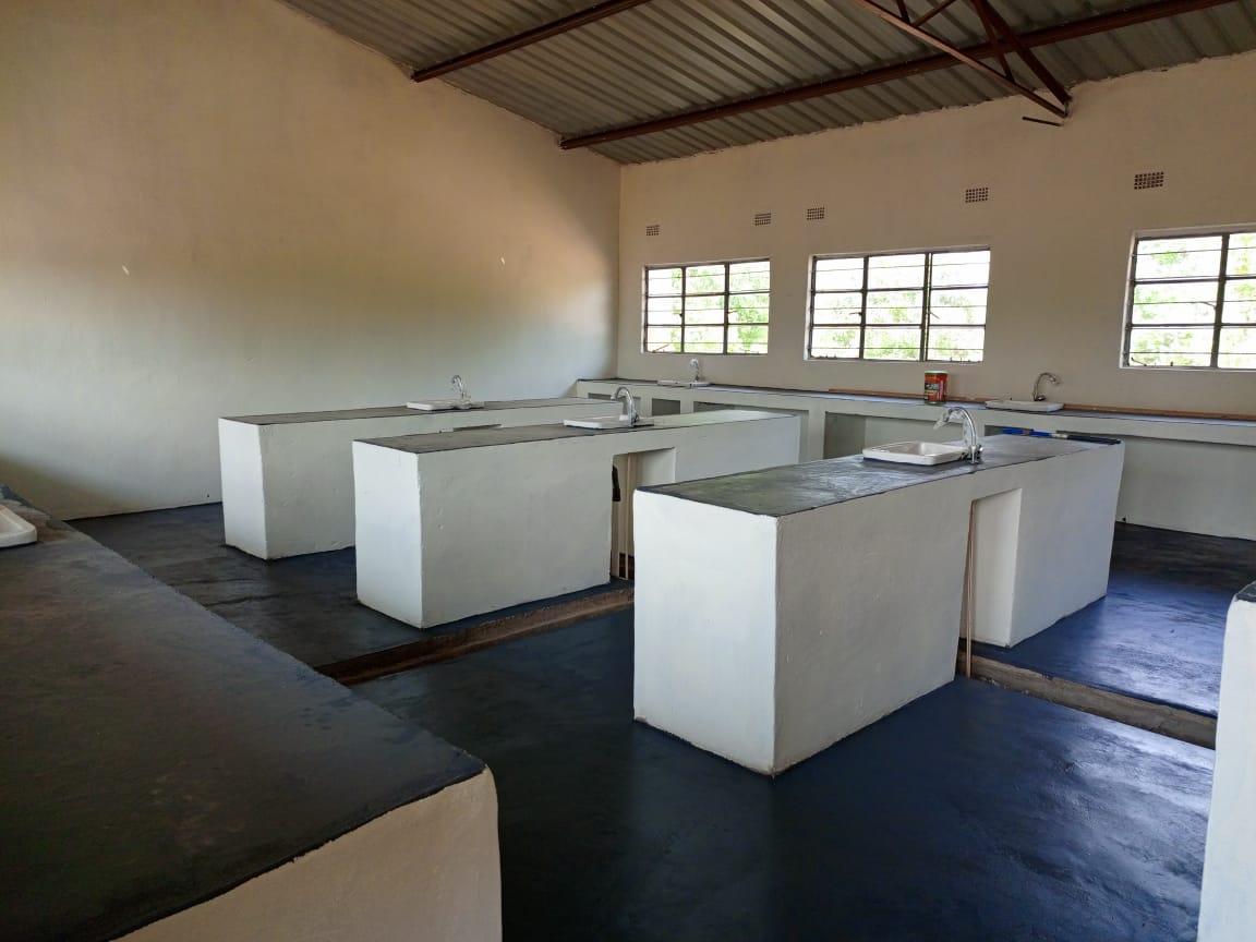 Institutional building facility interior